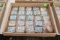 Assortment of nuts, hex nuts, nylon nuts