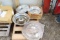 (6) stainless steel wheel simulators,