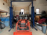 Eagle 2 post car lift 10,000 lb. capacity 220v single phase with truck adap