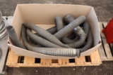 Automotive exhaust system ventilation hose with tailpipe adapter