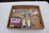 Assortment of nitrous jets and fitting, various sizes