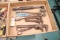 Cyclopes nail puller, Snips, and Pipe wrenches (basement)