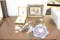 Assortment of Pictures , Jewelry, and Dream catcher (basement)