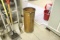 Copper umbrella holder (basement)
