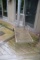 Wrought Iron Lounger with wheels