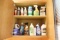 Assortment of Cleaning Supplies (mudroom)
