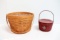 Assortment of Longaberger Baskets (upstairs)