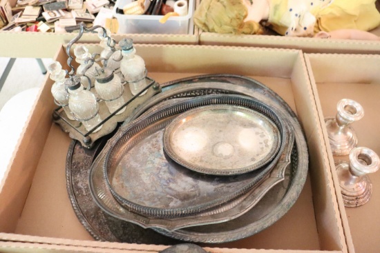 Assortment of Silver plated Housewares (main)