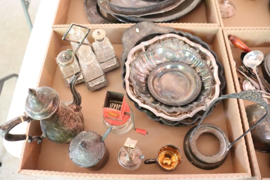 Assortment of Silver plated Housewares (main)