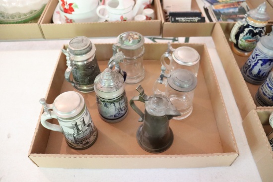 Assortment of Vintage German Beer mugs (main)