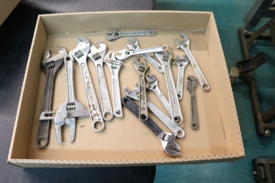 Assortment of Crescent Wrenches (basement)