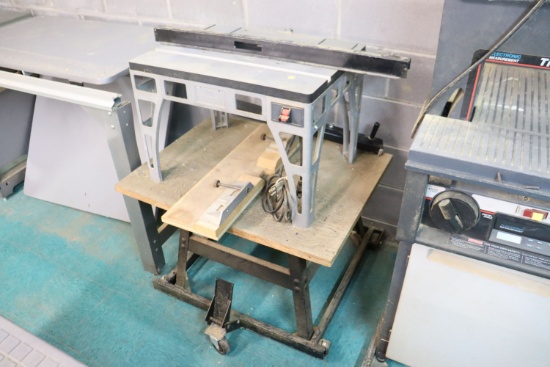 Rebel Rotary table (basement)