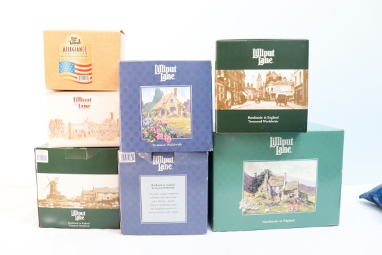 Assortment of Lilliput Lane Collectibles (upstairs)