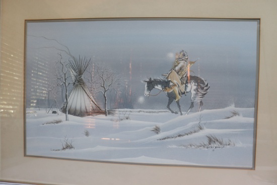 (2) American Indian Pictures (upstairs)