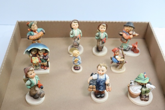 (10) Assortment of Goebel Hummel Figurines (upstairs)