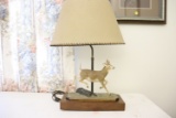 Deer Lamp (upstairs)