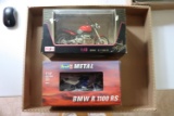 (2) Die-Cast Model BMW Motorcycles