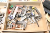 Assortment of C clamps (basement)