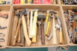Assortment of Hammers (basement)