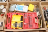 Assortment of Drill Bits & Allen wrenches and Attachments (basement)