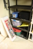 Floor lamp, Speaker, & misc. (basement)