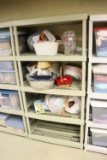 plastic shelf, 36