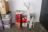 Assortment of Outside Holiday Decorations (garage)