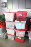 Assortment of Holiday Lights (garage)