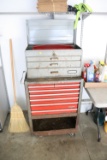 Craftsman tool chest with casters (garage)