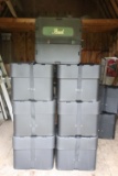 Set of (7) Pearl Snare Drum Cases-empty