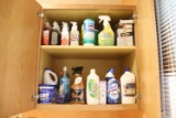 Assortment of Cleaning Supplies (mudroom)