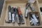 Assortment of pneumatic air ratchets and attachments