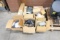 Assortment of electrical cords, and boards