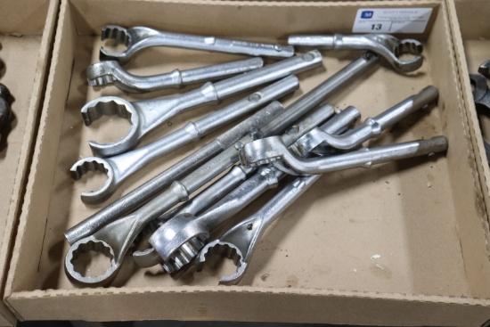 Assortment of Snap-on flare nut wrenches