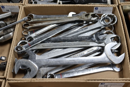 Assortment of wrenches