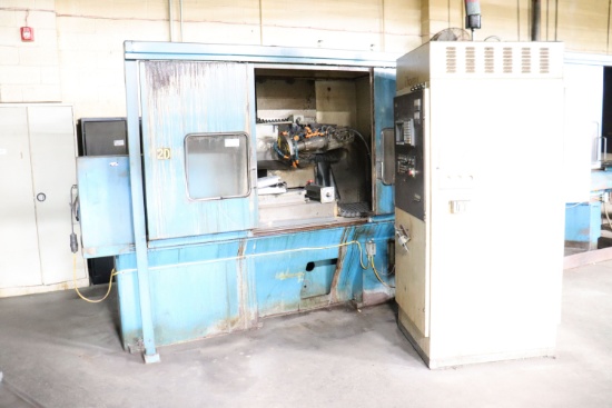Lapointe Sharpener retro fitted with an Allen Bradley CNC control