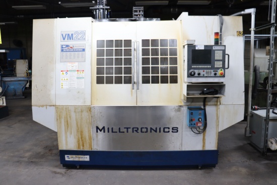 Milltronics VM-22 mill, Milltronics 7200 CNC controls, 4 axis