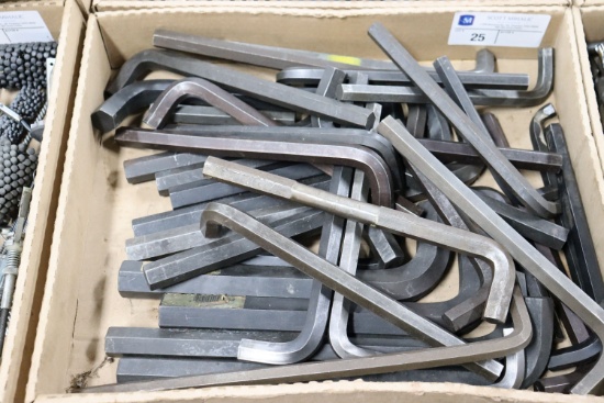 Assortment of Allen wrenches