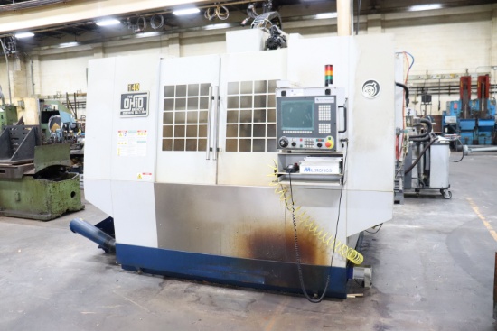 VM - 20 Milltronics vertical machining center, 4 axis, 2 - air chucks