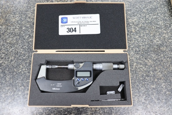 Mitutoyo digital micrometer