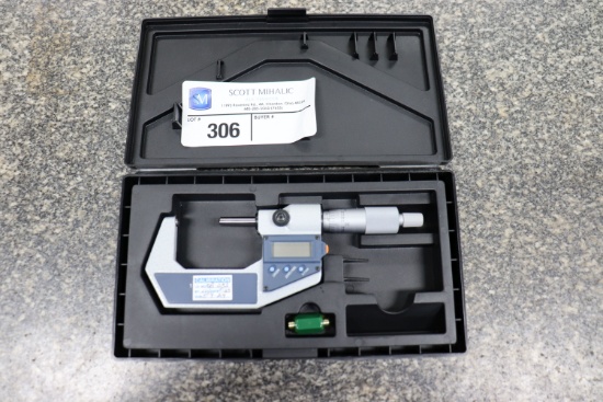Mitutoyo digital micrometer