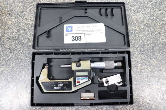 Mitutoyo digital micrometer