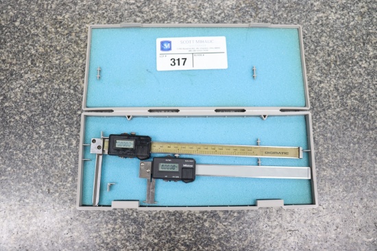 (2) Mitutoyo digital calipers