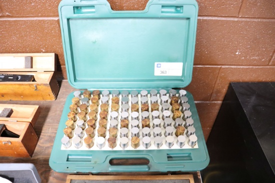 Pin gage set