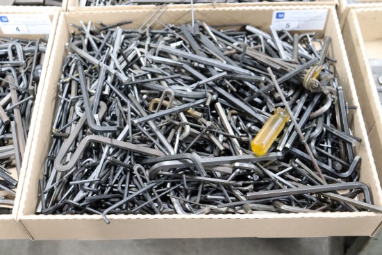 Assortment of Allen wrenches