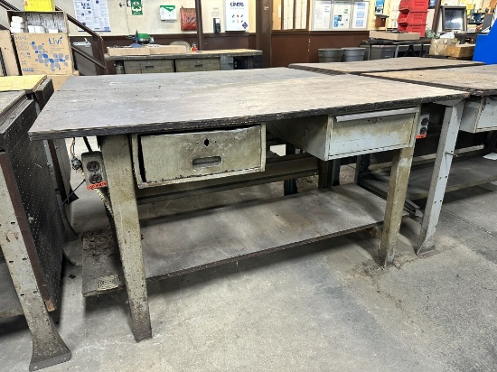 Work Table w/ 2 drawers