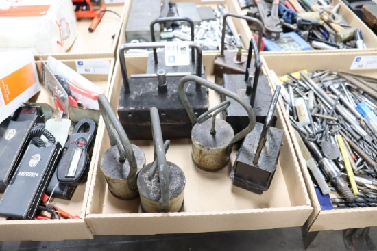 Assortment of magnetic pick up tools