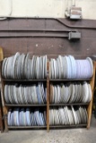 Assortment of grinding wheels