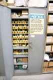 Storage cabinet w/ assortment of electrical