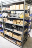 Assortment of Schroeder hydraulic filter assemblies, filters, PVC fittings, & misc.